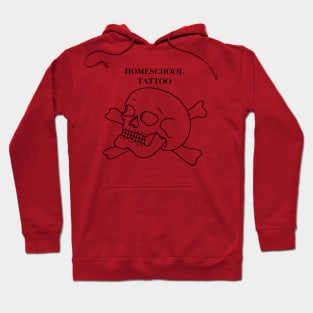 HomeSchoolTattoo Skull & Crossbones Hoodie